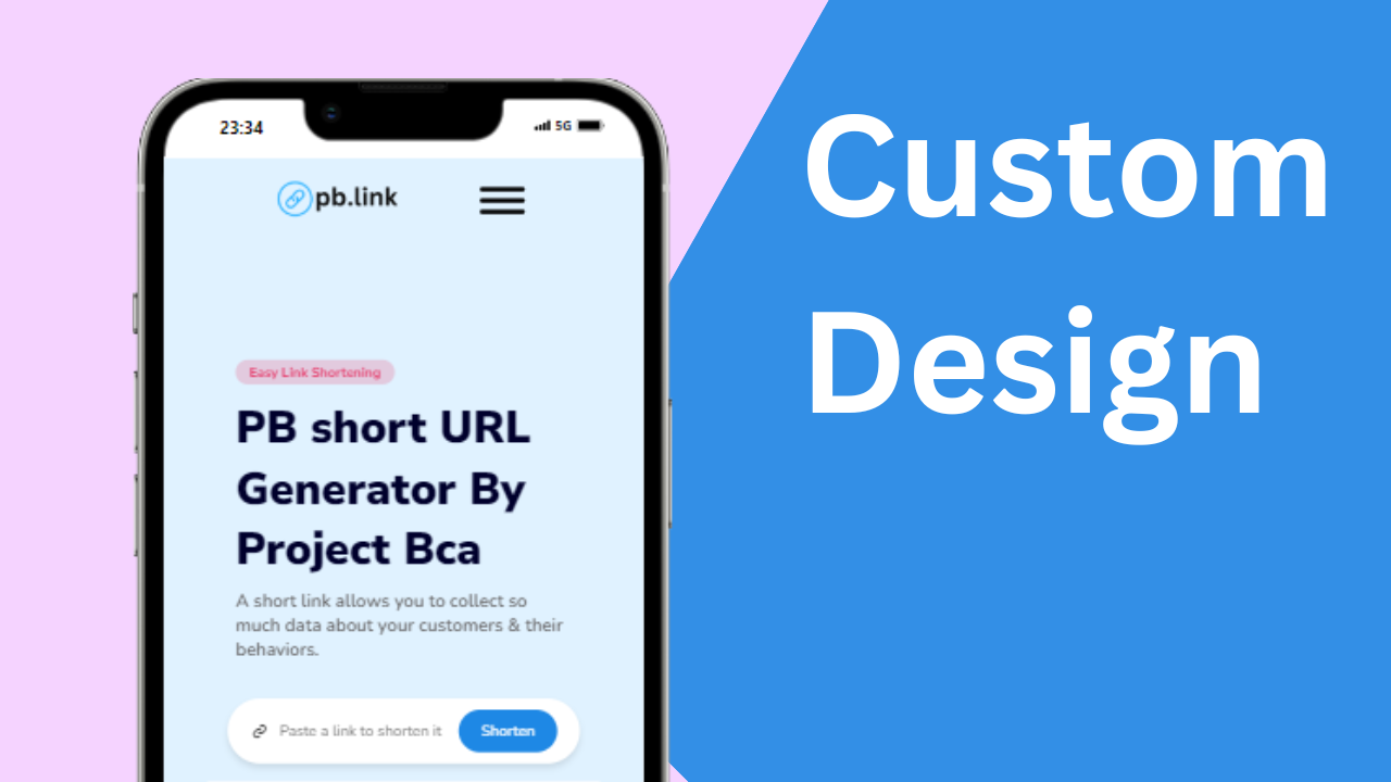 Url Shortening Website in PHP Laravel